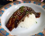 Foto langkah ke 8 dari resep Donburi Terong Panggang.