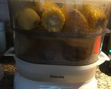 Foto del paso 4 de la receta: Torrejas de brócoli, pimiento, choclo, zanahoria y semillas