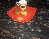 A picture of step 4 of #home #morning#aalu chap.