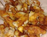 รูปขั้นตอนการทำที่ 4 ของ ไก่ทอดกรอบคลุกซอสเทอริยากิ (Crispy Fried Chicken Tossed in Teriyaki Sauce)