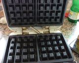 Foto del paso 3 de la receta: Waffles con avena y queso crema