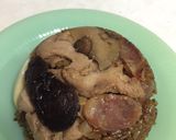 A picture of step 6 of Loh Mai Kai (Glutinous Rice with Chicken and Mushroom).