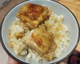 日式蒜香奶油雞腿蓋飯的食譜步驟4照片