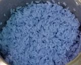 A picture of step 2 of Butterfly Pea Flower Healthy Lemon Rice.
