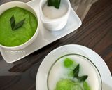 Foto langkah ke 5 dari resep Singkong Lumer (bubur singkong pandan).