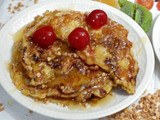 Tortitas con almendras crocanti y miel