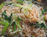 Foto langkah ke 3 dari resep Bihun orak orik telur udang.