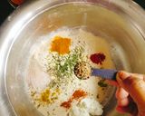 A picture of step 1 of Ajwain lachha paratha / Masala laccha paratha 😋.