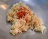 Hình bước làm 4 của món Cơm chiên kim chi