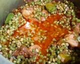A picture of step 8 of Gawar ki phalli chicken.