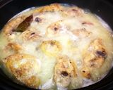 Foto del paso 6 de la receta Trozos de pollo de corral con castañas en salsa al vino blanco