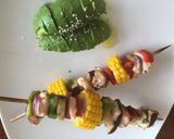 Foto del paso 7 de la receta: Brochette de pollo y verduras