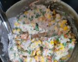 A picture of step 2 of Corn fritters.