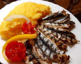 Pas rețetă Sardine cu mămăliguță 5 fotografie