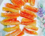 Hình bước làm 2 của món Mứt đu đủ