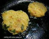 A picture of step 3 of Noodle ke pakoray.