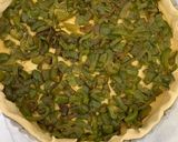 Une image de l'étape 3 de Quiche aux poivrons et chèvre.