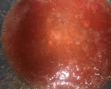 A picture of step 1 of Strawberry panna cotta.