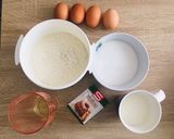 Raffaello torta recept fázis 1 fotója