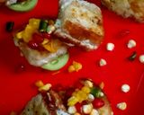 A picture of step 6 of Fried bread dhokla.