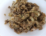 Foto del paso 1 de la receta: Paccheri rellenos de berenjena y nameko
