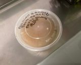 Une image de l'étape 9 de Navets et poivrons à la crème, aneth et bouillon de gambas.