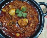 A picture of step 6 of Mushroom masala.