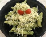 Spenótos-tejszínes tészta sonkával recept fázis 5 fotója