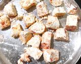 A picture of step 1 of Chilli Paneer.