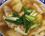 รูปขั้นตอนการทำที่ 4 ของ แกงจืดไข่น้ำหมูสับ