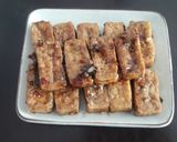 Hình bước làm 4 của món Đậu hũ sốt nước tương tỏi ớt (chay)