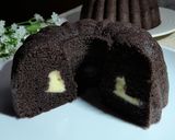 Foto langkah ke 7 dari resep Bolu Ketan Hitam Keju lumer.