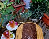 عکس مرحله 1 از دستور کیک خیس شکلاتی