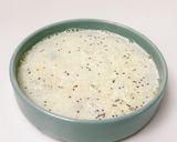 Foto langkah ke 2 dari resep Sarapan Diet : Tropical Chia Seed Oatmeal Nanas Kelapa (199 kkal).