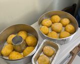 Foto langkah ke 4 dari resep Pumpkin Milk Bun / Roti Sobek Susu Labu Kuning 🎃.