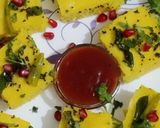 नायलॉन खमण (nylon khaman recipe in Hindi) रेसिपी चरण 5 फोटो