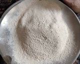 A picture of step 1 of Singhade ke atte ki kadhi.