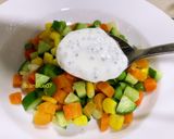 Hình bước làm 3 của món Salad rau củ (chay)