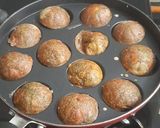 A picture of step 5 of Ragi Flour Appe - South Indian Breakfast.