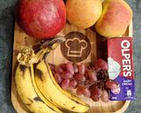 A picture of step 1 of Creamy Fruit Chaat.