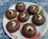 A picture of step 5 of Instant Chocolate Dryfruit Peda.
