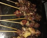 Foto langkah ke 6 dari resep Sate Kambing Empuk.