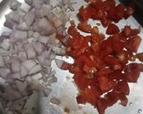 A picture of step 1 of Khichdi.