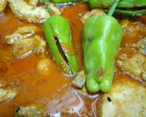 A picture of step 6 of Chicken Achar gosht.