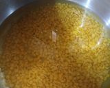 A picture of step 1 of Dal Chawal.