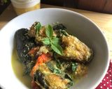 Foto langkah ke 4 dari resep Mangut Lele Tidak Pedas Untuk Anak.