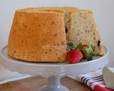 Foto langkah ke 9 dari resep Oreo Chiffon Cake (tanpa Baking powder).