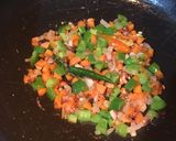 A picture of step 4 of Soupy Noodles.