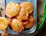 A picture of step 2 of Bottel gourd bhaji.