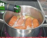 Foto del paso 2 de la receta Chorizos a la sidra